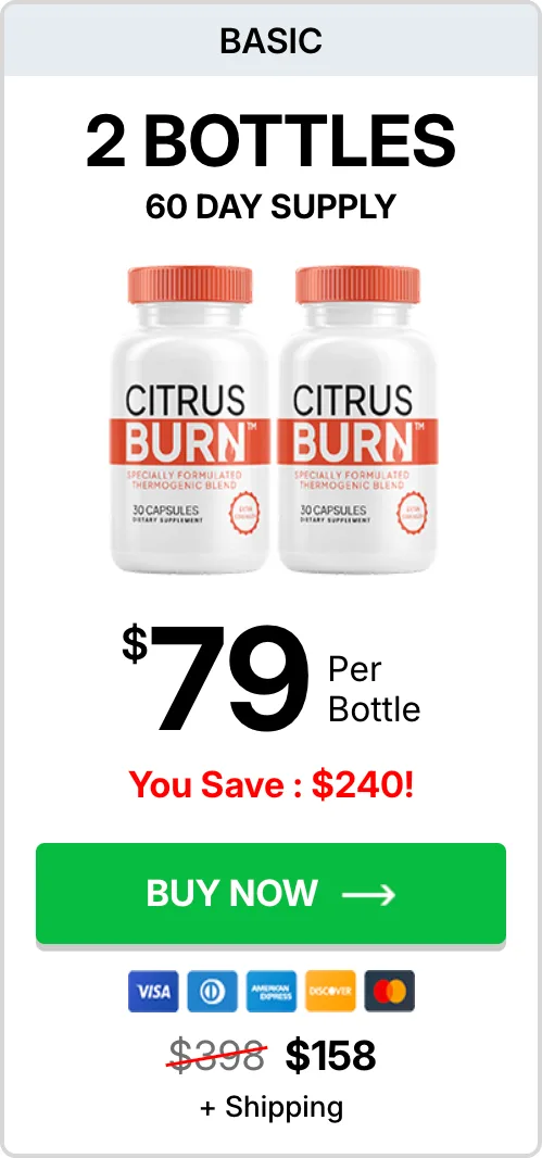 CitrusBurn 2 Bottle Starter Pack